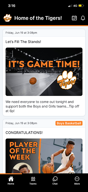 Roseville High School Tigers Screenshot 0