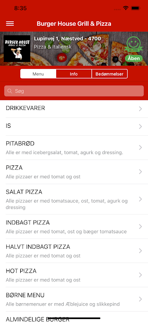 Burger House Grill & Pizza Screenshot 0