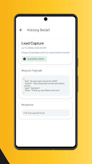 ShareToWebhook Screenshot 3