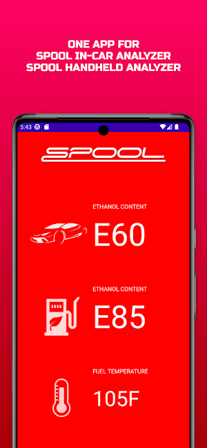 Spool Ethanol Analyzer Screenshot 3
