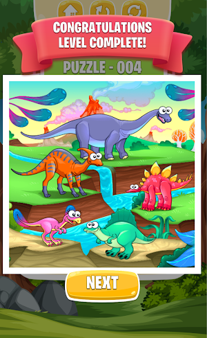 puzzle for kids with dinosaurs Screenshot 3