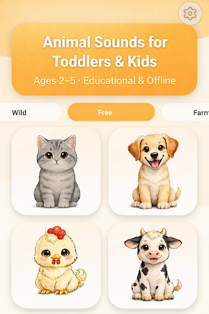 Toddly: Animal Sounds Screenshot 0