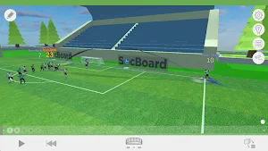 Soccer(Football) 3D Tactics Board Screenshot 3