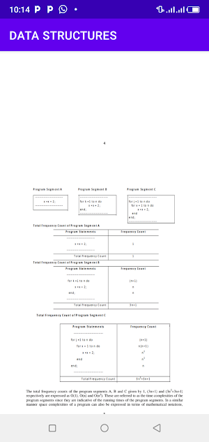 Data Structures Screenshot 1