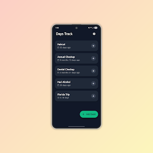 Days Track Screenshot 0