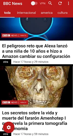 Noticias en Español de BBC Screenshot 2