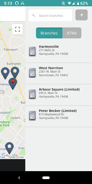 Harleysville Bank Mobile Screenshot 1