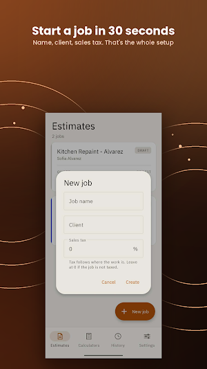 Handyman Calculator & Estimate Screenshot 3