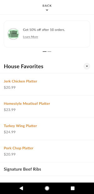 H&S Soul Food Screenshot 2