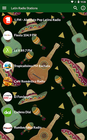 Latin Radio - Live Music Screenshot 0