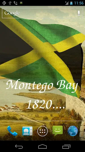 Jamaica Flag Live Wallpaper screenshot 3