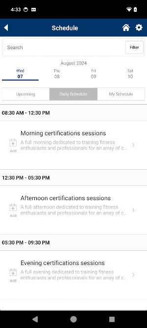canfitpro GLOBAL Screenshot 3