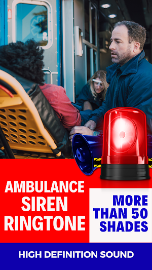 Ambulance siren ringtone screenshot 1