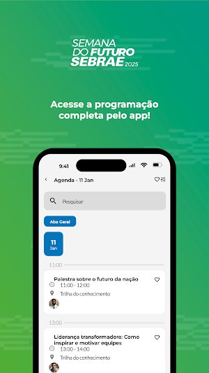 Semana do Futuro SEBRAE 2025 Screenshot 2