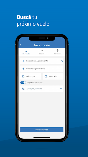 Aerolíneas Argentinas Screenshot 1