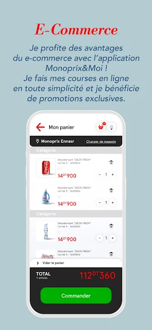 Monoprix Tunisie Screenshot 1