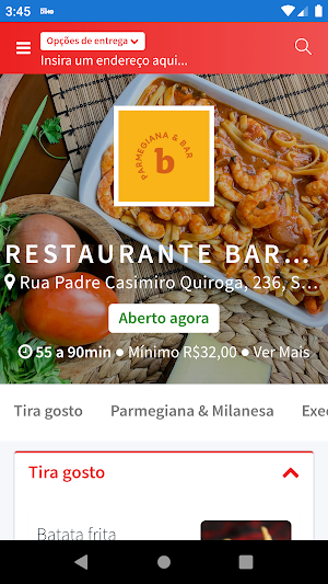 Restaurante Bardauê Screenshot 0
