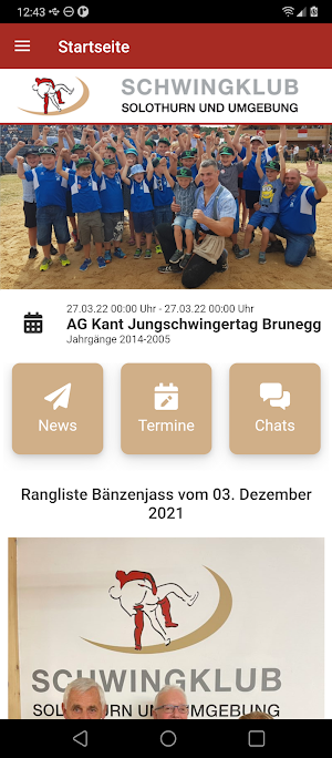 Schwingklub Solothurn Screenshot 1