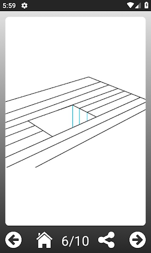 Как рисовать 3d рисунки Screenshot 2