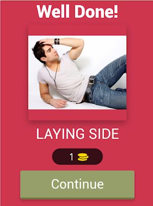Hot Guys Photo & Pose Quiz Screenshot 1