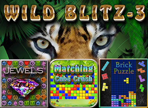 WildBlitz - Cube Crush, Jewel Blast, Brick Puzzle. Screenshot 3
