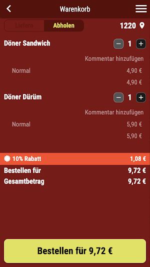 Baba Kebap Pizza Screenshot 1