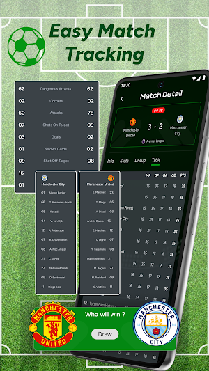 MatchLive: Live Soccer Scores Screenshot 2