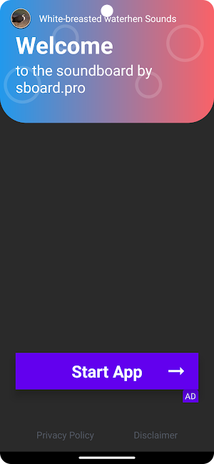 White-breasted waterhen Sounds Screenshot 1