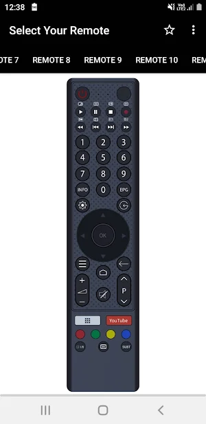 Aiwa TV Remote Screenshot 0