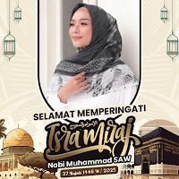 Bingkai Foto Isra Miraj 2025