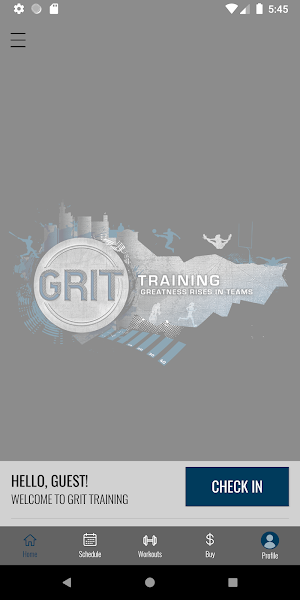 GRIT Training Screenshot 1