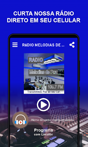 Rádio Melodias de Paz 100.7 Screenshot 0