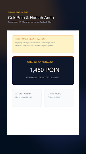 Gedank Member Point Screenshot 1