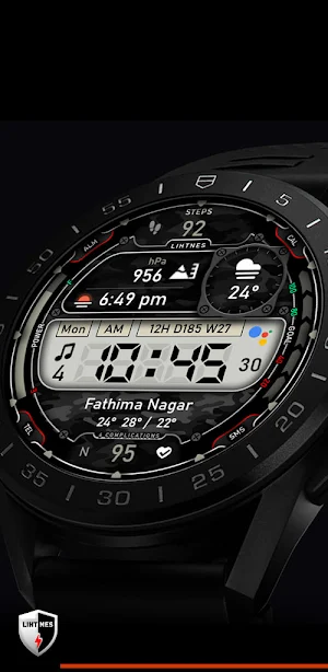 Digital Watch Face 032 Screenshot 1