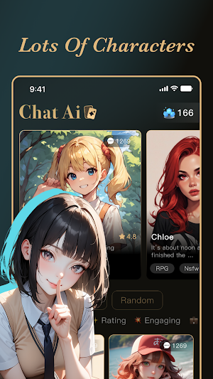 Amelia:Chat with AI Characters Screenshot 0