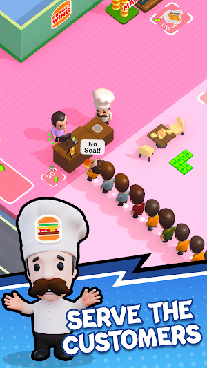 Burger Shop game - My cafe 3d Screenshot 0