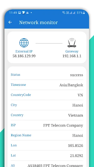 Speed check Wi-Fi & 5G, 4G, 3G Screenshot 3