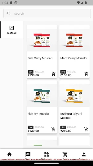 Zafira Seafoods Screenshot 3