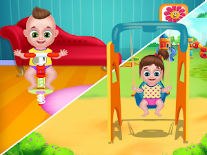 Babysitter Daycare Games Twin Baby Nursery Care Screenshot 3