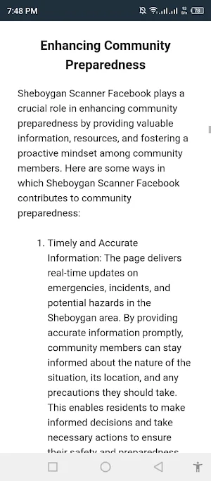 Sheboygan Scanner Screenshot 1
