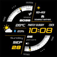 DM169 Futuristic Digital Watch