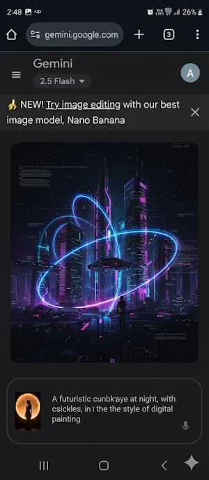 Gemini AI Prompt Screenshot 2