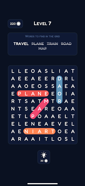 Word Search - Fun Puzzle Game Screenshot 3