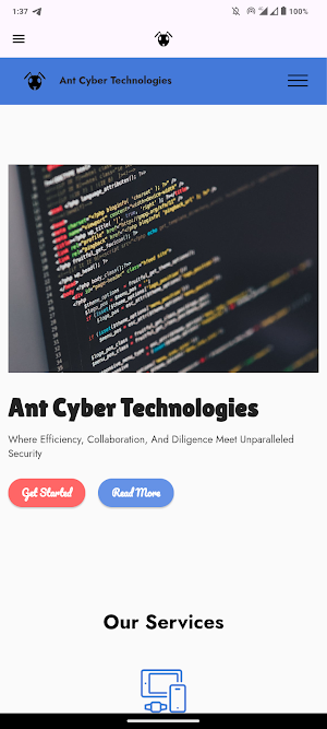 Ant Cyber Technologies Screenshot 0