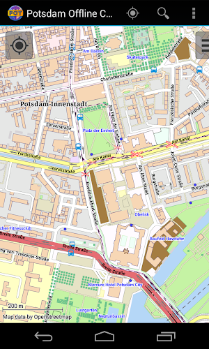 Potsdam Offline City Map Screenshot 1