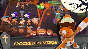 Halloween Merge: Blue Monster Screenshot 2