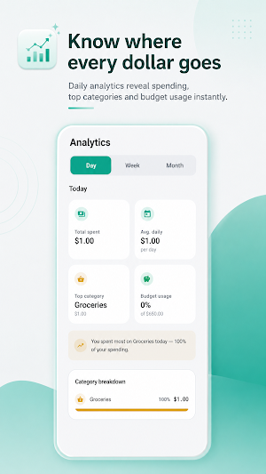 Monthly Budget Planner Screenshot 1