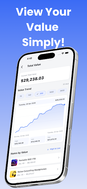Simple Inventory Stock Tracker Screenshot 3