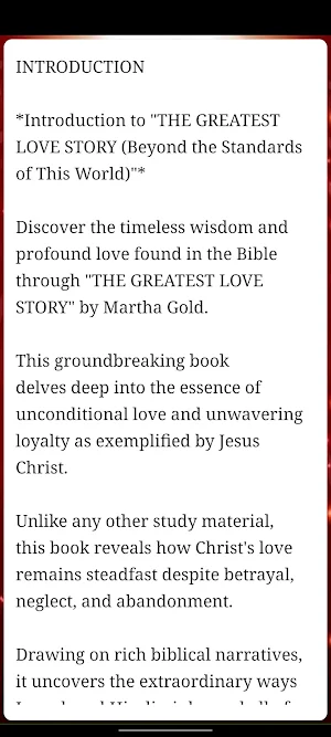 THE GREATEST LOVE STORY Screenshot 2