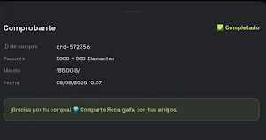 RecargasYA  diamantes para FF Screenshot 1